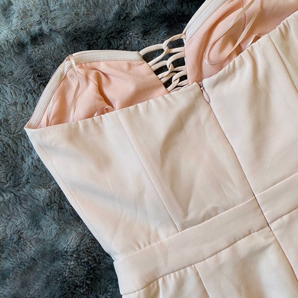 Adelyn Rae Strapless Jumpsuit - Picture 8 of 8